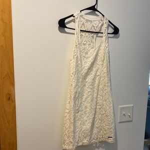 Abercrombie & Fitch Cream Lace Detail